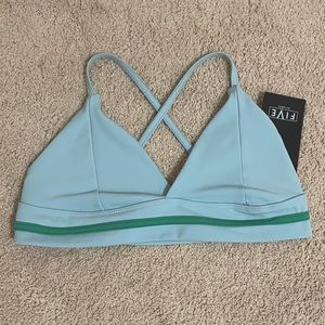 NWT Five Dancewear MA Coastal Bra Gem stone